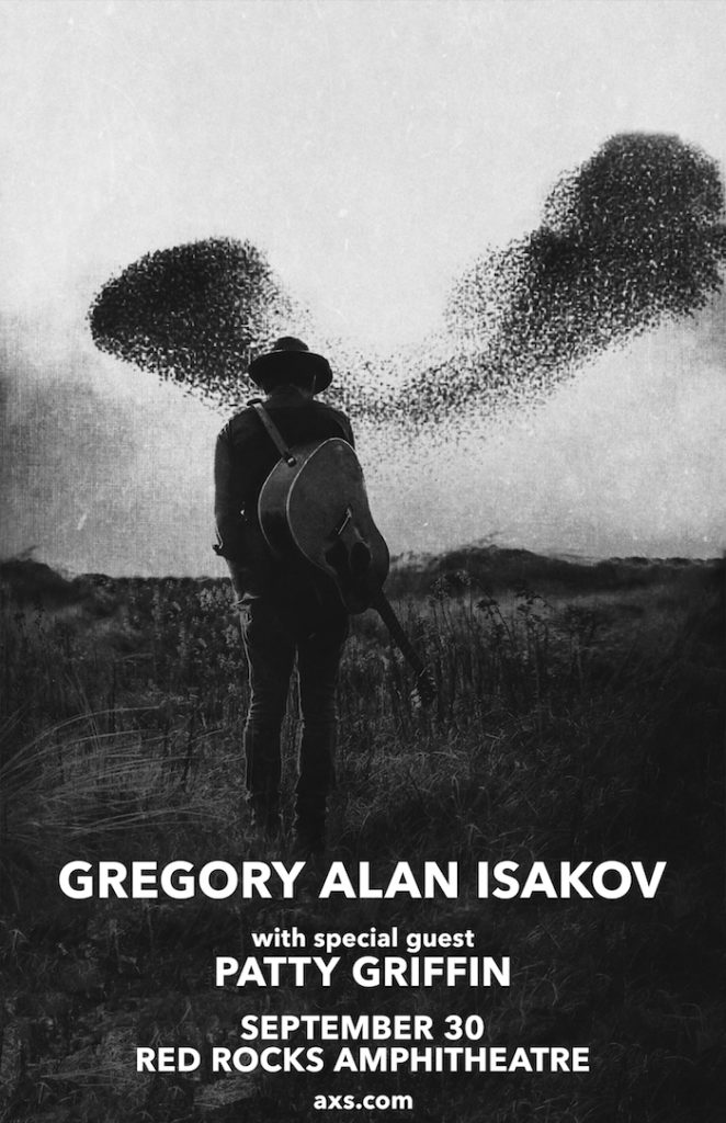 Red Rocks September 30th! Gregory Alan Isakov